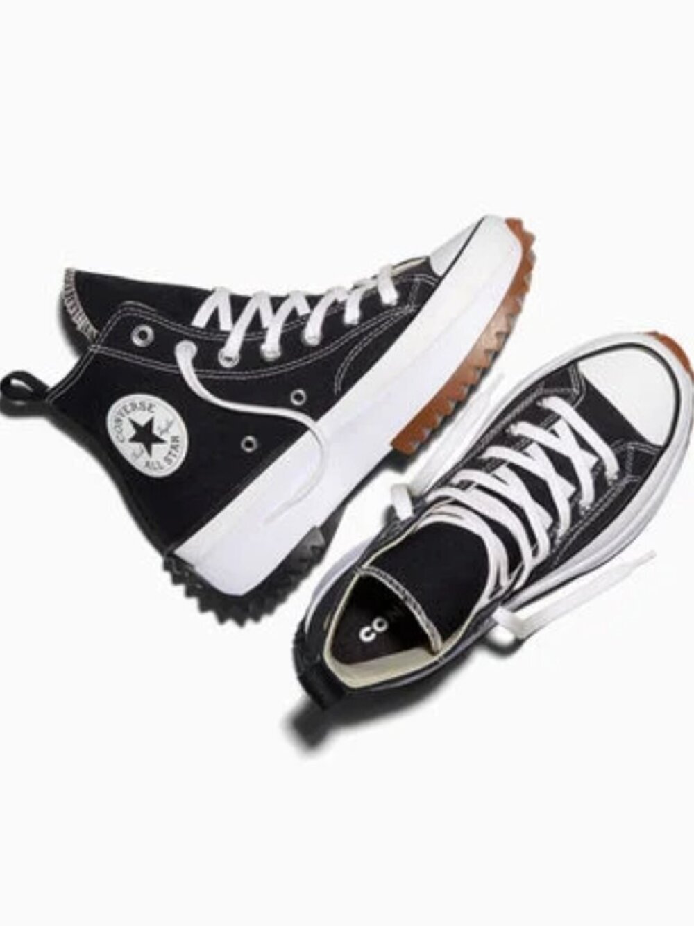 Converse Unisex Run Star Hike Platform Canvas in Black Sz: Wmn 11.5/Mns 10